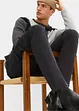 Pantalon cargo à pinces Regular Fit, Tapered, bpc selection