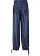 Wide-Leg-Hose aus fließendem Lyocell, bonprix