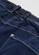 Wide-Leg-Jeans Mid Waist, Bequembund, bonprix