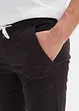 Pantalon droit stretch à taille élastiquée, Regular Fit, bonprix