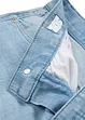 Loose-Fit Stretch-Jeans mit verstellbarem Bund, Straight, bonprix