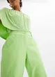 Pantalon en lin majoritaire avec taille élastiquée, bonprix