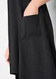 Kurzes Baumwoll-Shirtkleid aus Flammgarn, bonprix
