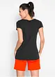 Shirt mit platziertem Print aus Bio-Baumwolle, kurzarm, bonprix