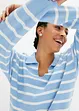Gestreifter Pullover aus Viskosemix, bonprix