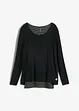Longshirt mit Langarm doppellagig, bonprix