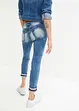 Skinny-Jeans mit Flaggendetails, bonprix