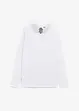 T-shirt manches longues Essential avec col rond, sans couture, bonprix PREMIUM