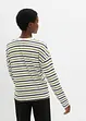 Gestreiftes Langarmshirt aus Bio-Baumwolle, bonprix
