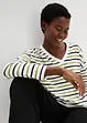 Gestreiftes Langarmshirt aus Bio-Baumwolle, bonprix