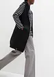 Long gilet sans manches en molleton, bonprix