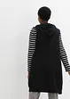 Long gilet sans manches en molleton, bonprix