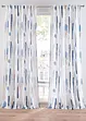Vorhang mit Streifen Druck (1er Pack), bonprix