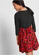 Jerseykleid, 3/4-Arm aus reiner Bio-Baumwolle, bonprix