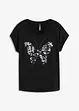 T-shirt à sequins, bonprix
