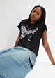 T-shirt à sequins, bonprix