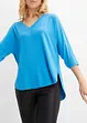 Shirt mit 3/4 Arm aus Viskose-Elasthan-Mix, bonprix