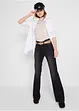 Jean bootcut taille mi-haute, sculptant, bonprix