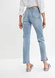 Straight Jeans High Waist, cropped, bonprix