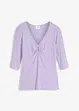 Rippshirt aus softer Viskose, bonprix