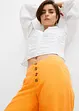 Pantalon palazzo en lin mélangé, bonprix