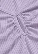 Rippshirt aus softer Viskose, bonprix