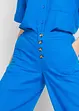 Palazzo-Hose mit Leinen mit extra langem Bein, bonprix