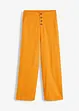 Pantalon palazzo en lin mélangé, bonprix