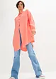 Oversize Musselin-Longbluse, bonprix