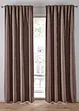 Rideau occultant texturé (2 pces), bonprix