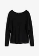 T-shirt manches longues en viscose douce et extensible, bonprix