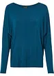 T-shirt manches longues en viscose douce et extensible, bonprix