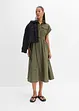 Midikleid aus reiner Baumwolle, bonprix