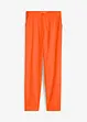 Verkürzte High-Waist-Hose aus Leinen-Viskose-Mix, bonprix
