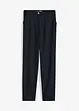Verkürzte High-Waist-Hose aus Leinen-Viskose-Mix, bonprix