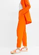 Verkürzte High-Waist-Hose aus Leinen-Viskose-Mix, bonprix