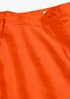 Verkürzte High-Waist-Hose aus Leinen-Viskose-Mix, bonprix