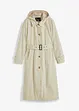 Manteau trench longueur mollet à capuche amovible, bonprix