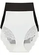 Lasercut Shape Panty mit ​mittlerer Formkraft (2er Pack), bonprix