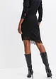 High-Waist Rock mit Fransen, BODYFLIRT boutique