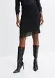 High-Waist Rock mit Fransen, BODYFLIRT boutique