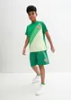 Jungen T-Shirt und kurze Shirthose aus Bio Baumwolle (2-tlg.Set), bonprix