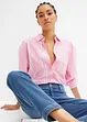 Jean droit taille mi-haute, extensible, bonprix