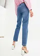 Jean droit taille mi-haute, extensible, bonprix