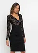 Minikleid mit Spitze, bonprix