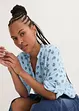 Oversize-Bluse aus luftigem Musselin, bonprix