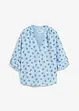 Oversize-Bluse aus luftigem Musselin, bonprix