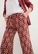 Bedruckte Palazzo-Hose mit Bequembund, bonprix