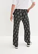 Bedruckte Palazzo-Hose mit Bequembund, bonprix