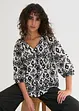 Bedruckte Baumwoll- Bluse, bonprix